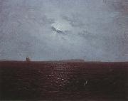 Carl Gustav Carus Night Scene on Rugen (mk10) oil painting on canvas